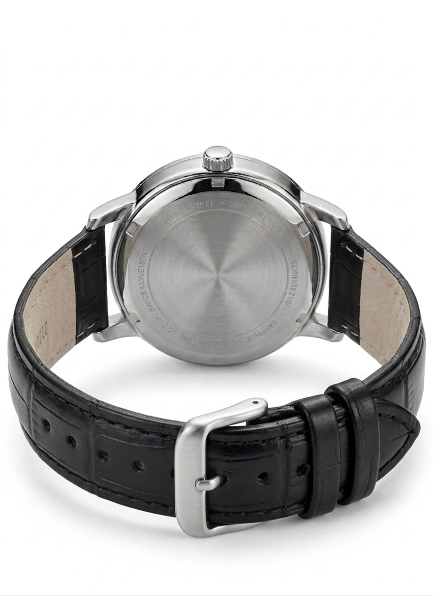 Bracelets de montre interchangeables ANCLAIR — cuir, acier, maille milanaise