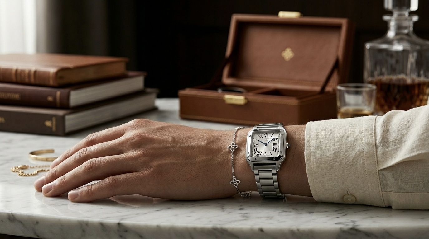 Montre Maison ANCLAIR au poignet — édition Atelier